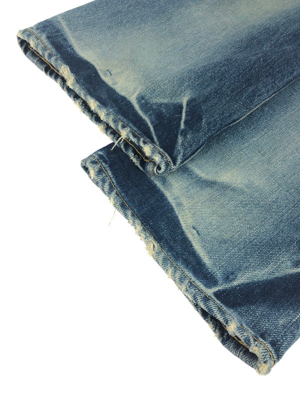 【中古品】【メンズ】 Billionaire Boys Club ビリオネアボーイズクラブ × ICECREAM アイスクリーム コラボ RUNNING DOG DENIM ランニングドッグデニム ジーンズ ボトムス 151-250723-yy-05-tag サイズ：W31 カラー：ブルー/レッド 万代Net店