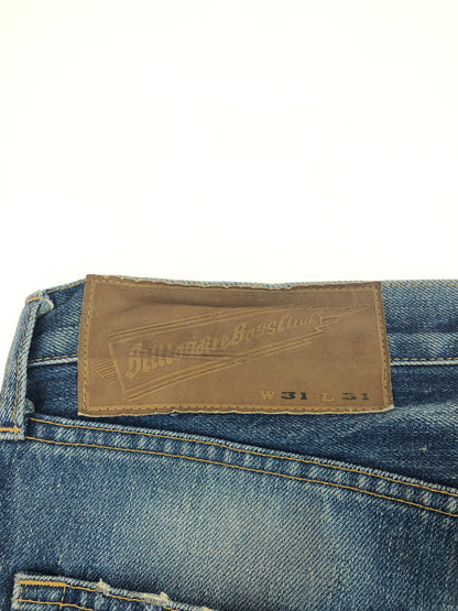 【中古品】【メンズ】 Billionaire Boys Club ビリオネアボーイズクラブ × ICECREAM アイスクリーム コラボ RUNNING DOG DENIM ランニングドッグデニム ジーンズ ボトムス 151-250723-yy-05-tag サイズ：W31 カラー：ブルー/レッド 万代Net店