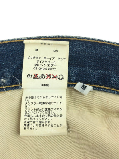 【中古品】【メンズ】 Billionaire Boys Club ビリオネアボーイズクラブ × ICECREAM アイスクリーム コラボ RUNNING DOG DENIM ランニングドッグデニム ジーンズ ボトムス 151-250723-yy-05-tag サイズ：W31 カラー：ブルー/レッド 万代Net店