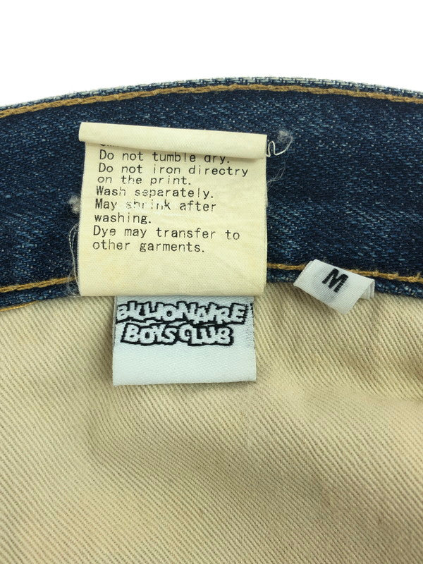 【中古品】【メンズ】 Billionaire Boys Club ビリオネアボーイズクラブ × ICECREAM アイスクリーム コラボ RUNNING DOG DENIM ランニングドッグデニム ジーンズ ボトムス 151-250723-yy-05-tag サイズ：W31 カラー：ブルー/レッド 万代Net店