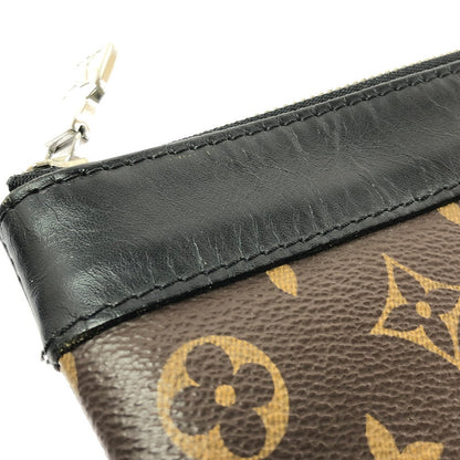 【中古品】【メンズ】 LOUIS VUITTON ルイ・ヴィトン POCHETTE DISCOVERY MONOGRAM MACASSAR M69411 ポシェット・ディスカバリー モノグラム・マカサー クラッチバッグ 鞄 179-260618-rt-08-tagh カラー：ブラウン 万代Net店