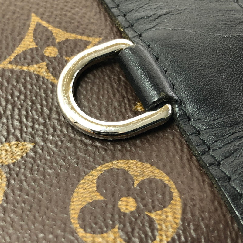 【中古品】【メンズ】 LOUIS VUITTON ルイ・ヴィトン POCHETTE DISCOVERY MONOGRAM MACASSAR M69411 ポシェット・ディスカバリー モノグラム・マカサー クラッチバッグ 鞄 179-260618-rt-08-tagh カラー：ブラウン 万代Net店