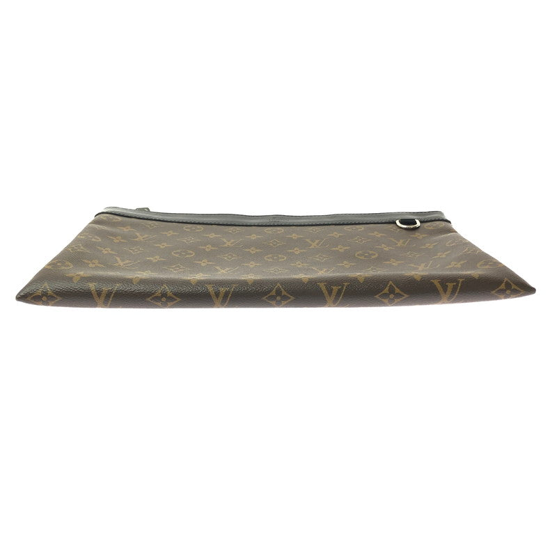 【中古品】【メンズ】 LOUIS VUITTON ルイ・ヴィトン POCHETTE DISCOVERY MONOGRAM MACASSAR M69411 ポシェット・ディスカバリー モノグラム・マカサー クラッチバッグ 鞄 179-260618-rt-08-tagh カラー：ブラウン 万代Net店