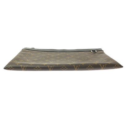 【中古品】【メンズ】 LOUIS VUITTON ルイ・ヴィトン POCHETTE DISCOVERY MONOGRAM MACASSAR M69411 ポシェット・ディスカバリー モノグラム・マカサー クラッチバッグ 鞄 179-260618-rt-08-tagh カラー：ブラウン 万代Net店