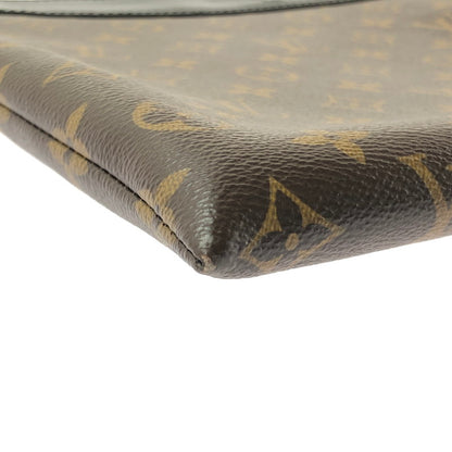【中古品】【メンズ】 LOUIS VUITTON ルイ・ヴィトン POCHETTE DISCOVERY MONOGRAM MACASSAR M69411 ポシェット・ディスカバリー モノグラム・マカサー クラッチバッグ 鞄 179-260618-rt-08-tagh カラー：ブラウン 万代Net店