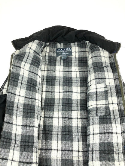 【現状渡し品】【メンズ】 MAXXSEL マクセル MULTI POCKET MILITARY VEST マルチポケット ミリタリーベスト ライトアウター 146-231230-kk-20-tag サイズ：L カラー：ブラック 万代Net店
