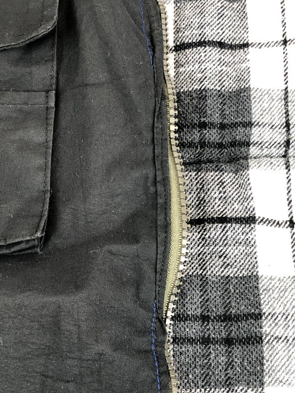 【現状渡し品】【メンズ】 MAXXSEL マクセル MULTI POCKET MILITARY VEST マルチポケット ミリタリーベスト ライトアウター 146-231230-kk-20-tag サイズ：L カラー：ブラック 万代Net店