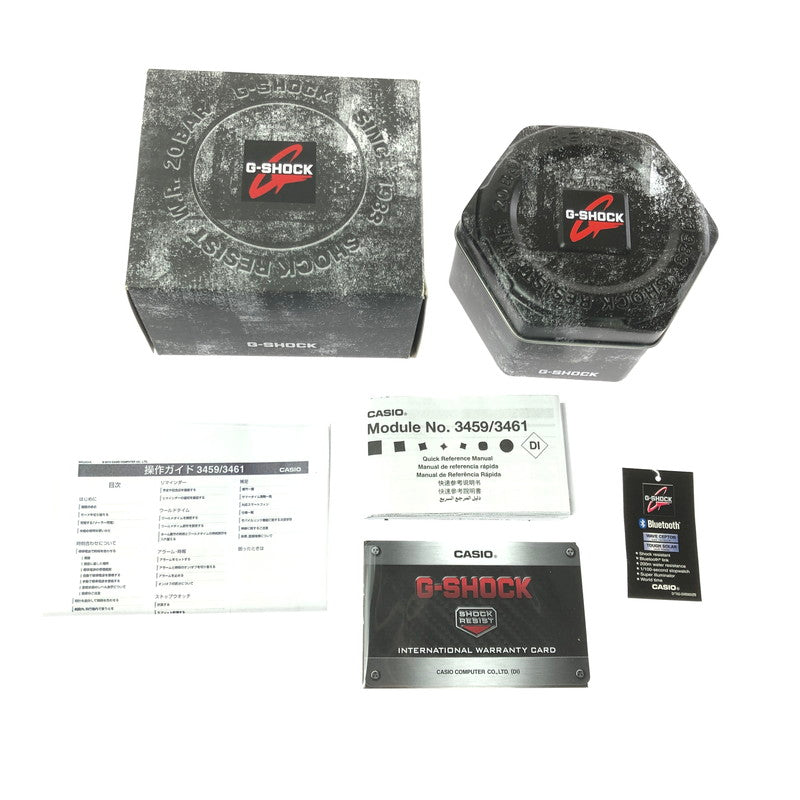 【中古美品】【メンズ】 G-SHOCK ジーショック DIGITAL GW-B5600BL-1 デジタル タフソーラー 時計 196-260620-ty-06-tagh カラー：ブラック/グリーン 万代Net店