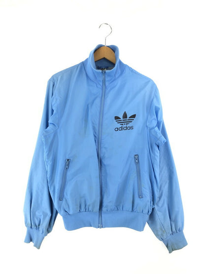 【現状渡し品】【メンズ】 ADIDAS アディダス TRACK JACKET トラックジャケット 万国旗タグ ライトアウター 146-231009-kk-18-tag サイズ：US XS カラー：ライトブルー 万代Net店