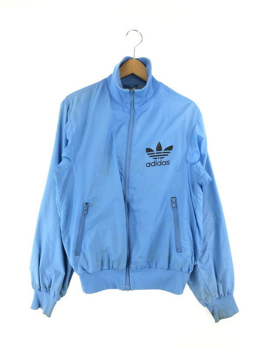 【現状渡し品】【メンズ】 ADIDAS アディダス TRACK JACKET トラックジャケット 万国旗タグ ライトアウター 146-231009-kk-18-tag サイズ：US XS カラー：ライトブルー 万代Net店