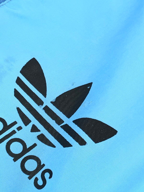 【現状渡し品】【メンズ】 ADIDAS アディダス TRACK JACKET トラックジャケット 万国旗タグ ライトアウター 146-231009-kk-18-tag サイズ：US XS カラー：ライトブルー 万代Net店
