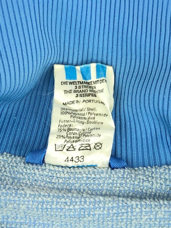 【現状渡し品】【メンズ】 ADIDAS アディダス TRACK JACKET トラックジャケット 万国旗タグ ライトアウター 146-231009-kk-18-tag サイズ：US XS カラー：ライトブルー 万代Net店