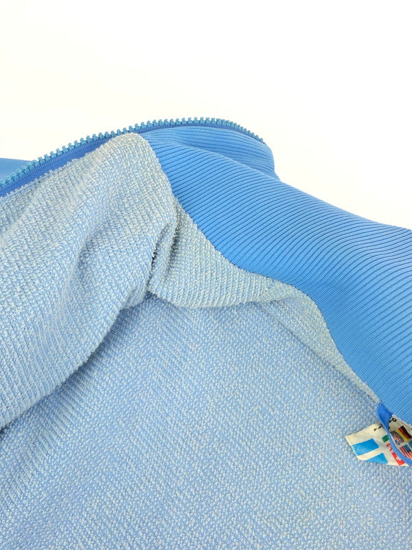 【現状渡し品】【メンズ】 ADIDAS アディダス TRACK JACKET トラックジャケット 万国旗タグ ライトアウター 146-231009-kk-18-tag サイズ：US XS カラー：ライトブルー 万代Net店