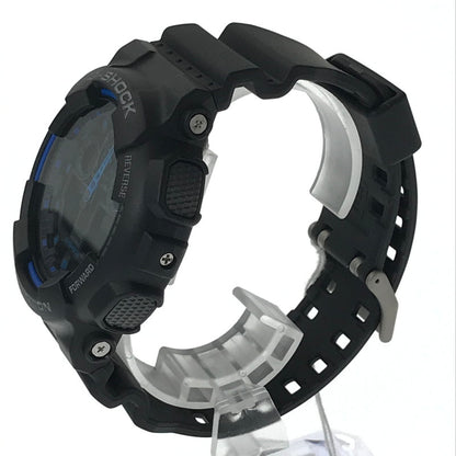 【中古美品】【メンズ】 G-SHOCK ジーショック GA-100-1A2 アナログ デジタル 腕時計 アクセサリー 196-260620-rt-05-tagh カラー：ブラック/ブルー 万代Net店
