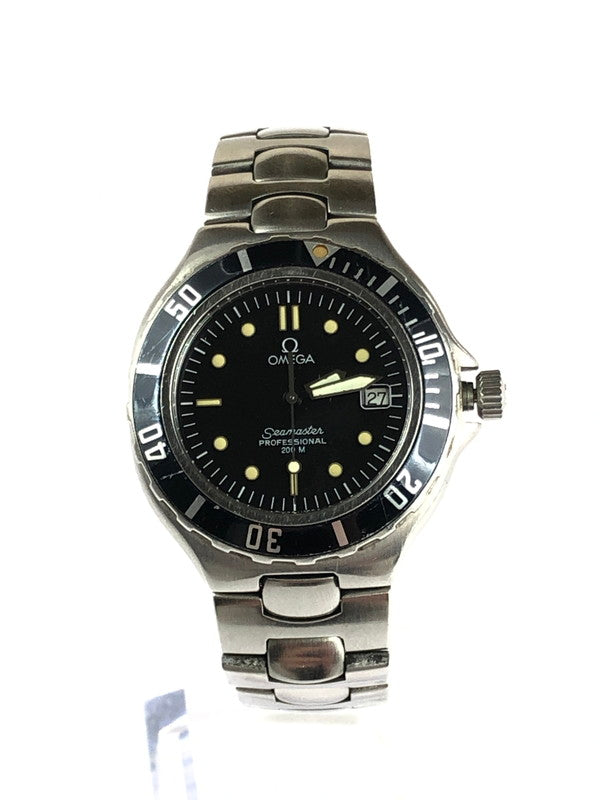 【現状渡し品】【メンズ】 OMEGA オメガ  SEAMASTER PROFESSIONAL 200 シーマスター プロフェッショナル 200 デイト クォーツ 腕時計 195-240429-kk-7-tag カラー：シルバー 万代Net店