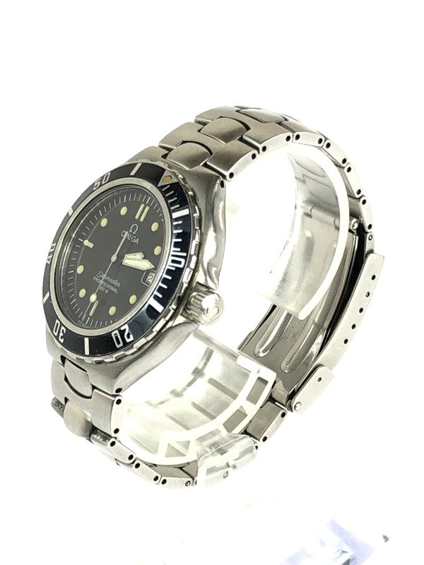 【現状渡し品】【メンズ】 OMEGA オメガ  SEAMASTER PROFESSIONAL 200 シーマスター プロフェッショナル 200 デイト クォーツ 腕時計 195-240429-kk-7-tag カラー：シルバー 万代Net店