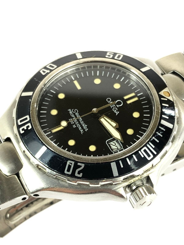 【現状渡し品】【メンズ】 OMEGA オメガ  SEAMASTER PROFESSIONAL 200 シーマスター プロフェッショナル 200 デイト クォーツ 腕時計 195-240429-kk-7-tag カラー：シルバー 万代Net店