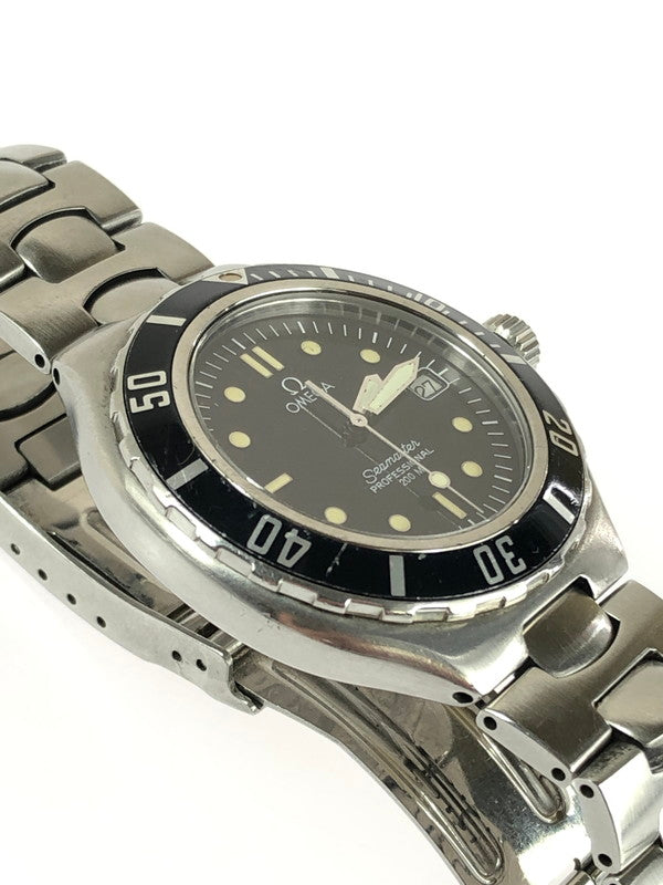 【現状渡し品】【メンズ】 OMEGA オメガ  SEAMASTER PROFESSIONAL 200 シーマスター プロフェッショナル 200 デイト クォーツ 腕時計 195-240429-kk-7-tag カラー：シルバー 万代Net店