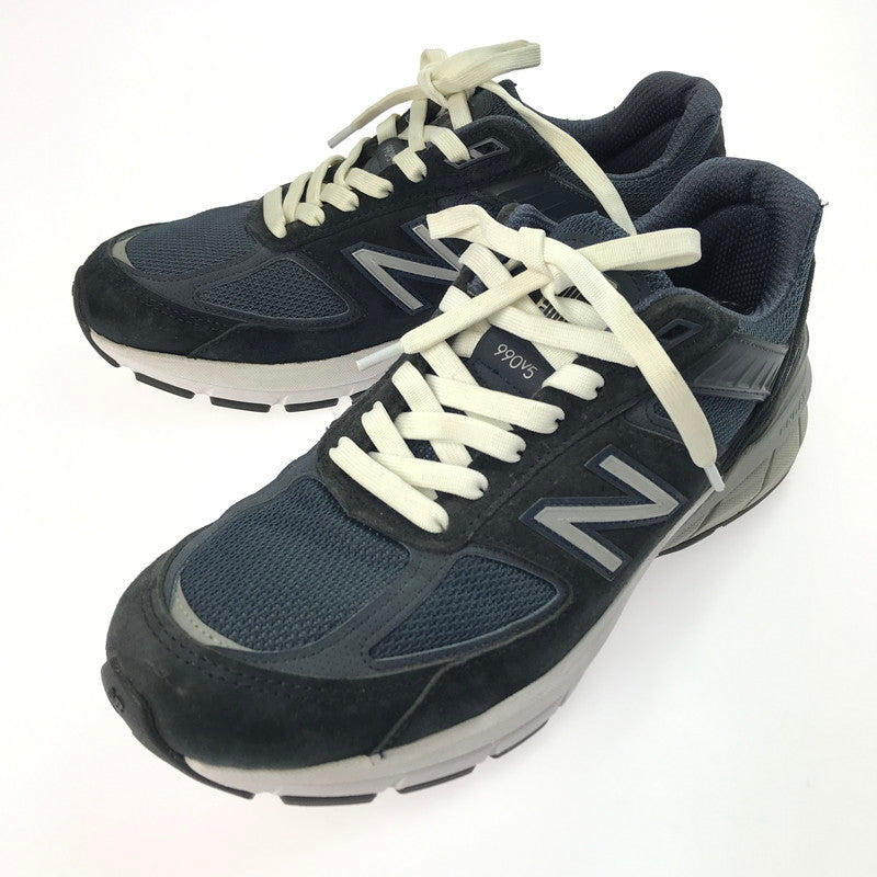 【中古品】【メンズ】 M990NV5 アメリカ製 スニーカー 靴 162-250410-yk-18-tag サイズ：26.5cm/US8.5 カラー：NAVY/SILVER 万代Net店