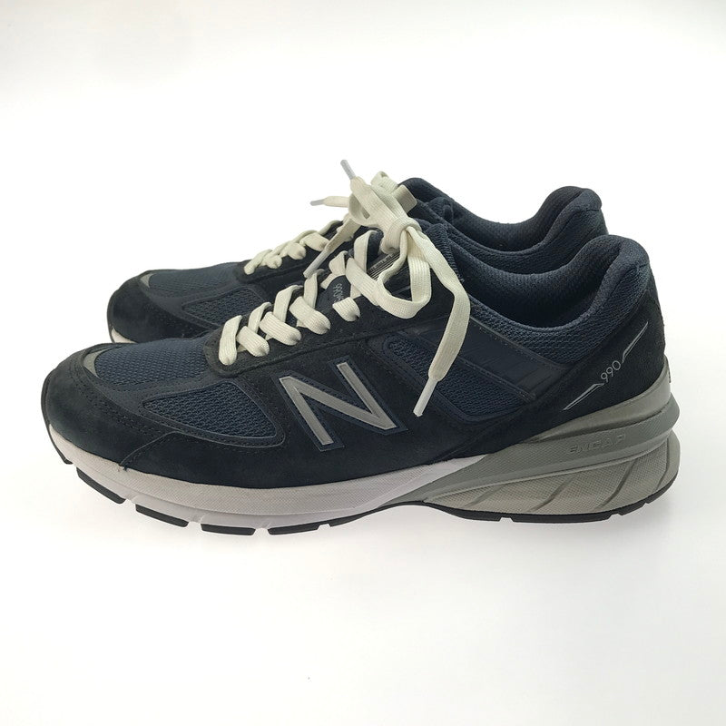 【中古品】【メンズ】 M990NV5 アメリカ製 スニーカー 靴 162-250410-yk-18-tag サイズ：26.5cm/US8.5 カラー：NAVY/SILVER 万代Net店