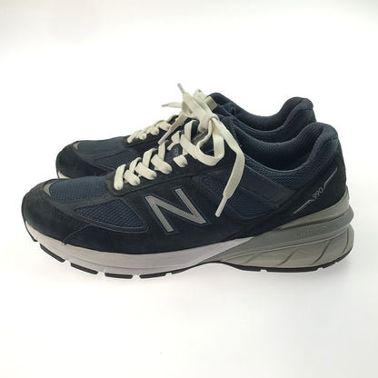 【中古品】【メンズ】 M990NV5 アメリカ製 スニーカー 靴 162-250410-yk-18-tag サイズ：26.5cm/US8.5 カラー：NAVY/SILVER 万代Net店