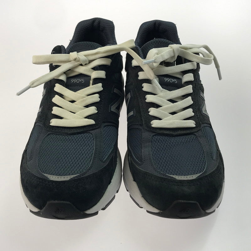 【中古品】【メンズ】 M990NV5 アメリカ製 スニーカー 靴 162-250410-yk-18-tag サイズ：26.5cm/US8.5 カラー：NAVY/SILVER 万代Net店