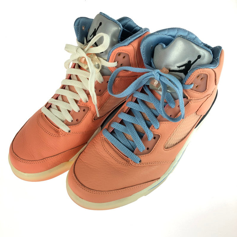 【中古品】【メンズ】 NIKE ナイキ AIR JORDAN 5 RETRO SP DV4982ー641 エアジョーダン5 レトロSP スニーカー 靴 160-250810-rt-18-tag サイズ：26.5ｃｍ ＵＳ8.5 カラー：クリムゾン ブリス/レチェ ブルーセイル 万代Net店