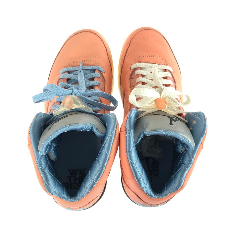 【中古品】【メンズ】 NIKE ナイキ AIR JORDAN 5 RETRO SP DV4982ー641 エアジョーダン5 レトロSP スニーカー 靴 160-250810-rt-18-tag サイズ：26.5ｃｍ ＵＳ8.5 カラー：クリムゾン ブリス/レチェ ブルーセイル 万代Net店