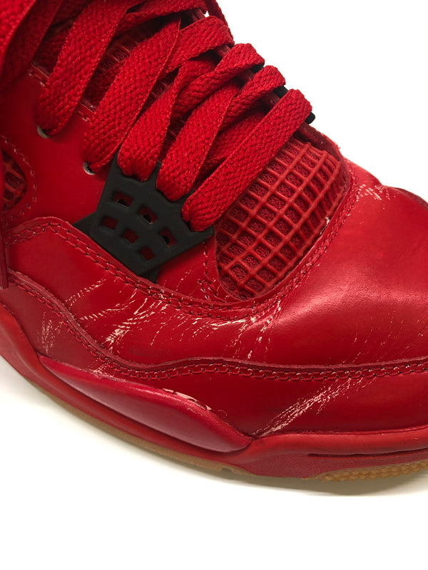 【中古品】【メンズ/レディース】 NIKE ナイキ AV3914-600 WMNS AIR JORDAN 4 RETRO FIRE RED SINGLES DAY 2018 靴 シューズ スニーカー 160-260823-AS-12-hon サイズ：26cm カラー：レッド 万代Net店