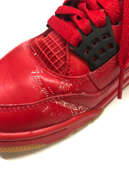 【中古品】【メンズ/レディース】 NIKE ナイキ AV3914-600 WMNS AIR JORDAN 4 RETRO FIRE RED SINGLES DAY 2018 靴 シューズ スニーカー 160-260823-AS-12-hon サイズ：26cm カラー：レッド 万代Net店