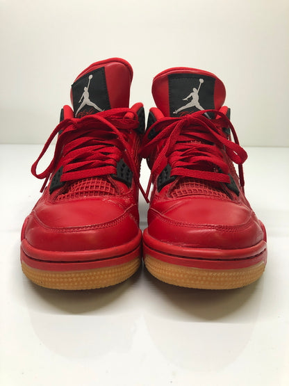 【中古品】【メンズ/レディース】 NIKE ナイキ AV3914-600 WMNS AIR JORDAN 4 RETRO FIRE RED SINGLES DAY 2018 靴 シューズ スニーカー 160-260823-AS-12-hon サイズ：26cm カラー：レッド 万代Net店