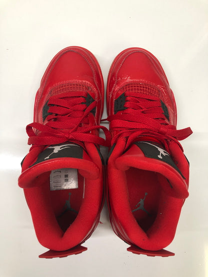 【中古品】【メンズ/レディース】 NIKE ナイキ AV3914-600 WMNS AIR JORDAN 4 RETRO FIRE RED SINGLES DAY 2018 靴 シューズ スニーカー 160-260823-AS-12-hon サイズ：26cm カラー：レッド 万代Net店