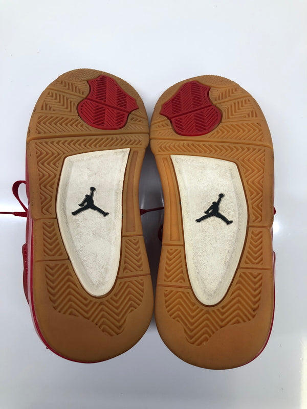 【中古品】【メンズ/レディース】 NIKE ナイキ AV3914-600 WMNS AIR JORDAN 4 RETRO FIRE RED SINGLES DAY 2018 靴 シューズ スニーカー 160-260823-AS-12-hon サイズ：26cm カラー：レッド 万代Net店