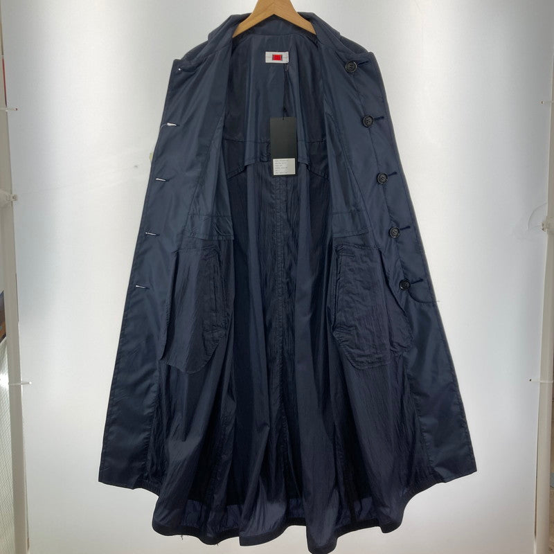 【中古美品】【メンズ】 未使用品 BY H 21SS-CO01 REVERSIBLE COAT リバーシブル コート ナイロン コート アウター 古着 140-250522-mh-01-fuz サイズ：2 カラー：ネイビー 万代Net店