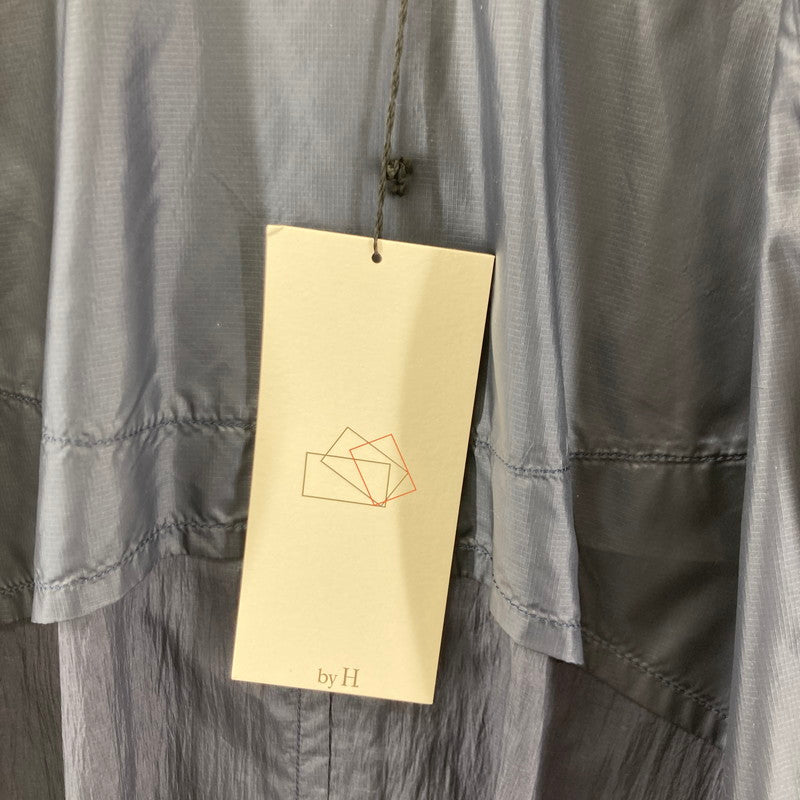 【中古美品】【メンズ】 未使用品 BY H 21SS-CO01 REVERSIBLE COAT リバーシブル コート ナイロン コート アウター 古着 140-250522-mh-01-fuz サイズ：2 カラー：ネイビー 万代Net店