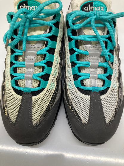 【現状渡し品】【メンズ】 NIKE ナイキ × ATOMOS アトモス 別注 コラボ AIR MAX 95 PRNT WE LOVE NIKE AQ0925-001 エアマックス95 プリント ウィー ラブ ナイキ スニーカー 靴 160-260718-kk-08-hon カラー：BLACK/CLEAR JADE-MEDIUM ASH 万代Net店
