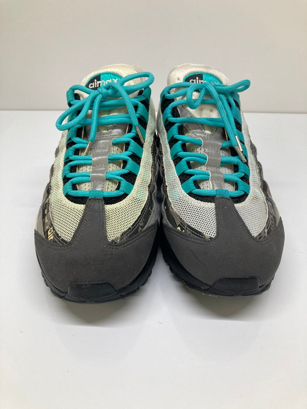 【現状渡し品】【メンズ】 NIKE ナイキ × ATOMOS アトモス 別注 コラボ AIR MAX 95 PRNT WE LOVE NIKE AQ0925-001 エアマックス95 プリント ウィー ラブ ナイキ スニーカー 靴 160-260718-kk-08-hon カラー：BLACK/CLEAR JADE-MEDIUM ASH 万代Net店