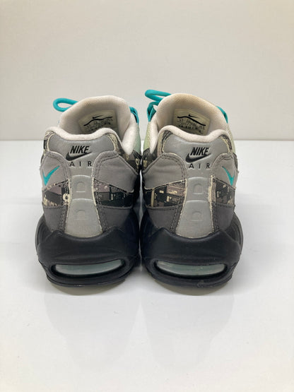 【現状渡し品】【メンズ】 NIKE ナイキ × ATOMOS アトモス 別注 コラボ AIR MAX 95 PRNT WE LOVE NIKE AQ0925-001 エアマックス95 プリント ウィー ラブ ナイキ スニーカー 靴 160-260718-kk-08-hon カラー：BLACK/CLEAR JADE-MEDIUM ASH 万代Net店