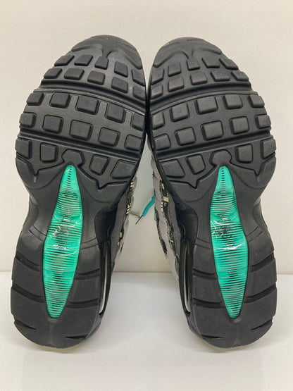 【現状渡し品】【メンズ】 NIKE ナイキ × ATOMOS アトモス 別注 コラボ AIR MAX 95 PRNT WE LOVE NIKE AQ0925-001 エアマックス95 プリント ウィー ラブ ナイキ スニーカー 靴 160-260718-kk-08-hon カラー：BLACK/CLEAR JADE-MEDIUM ASH 万代Net店