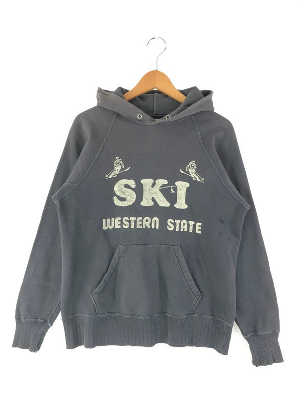 【現状渡し品】【メンズ】 DUBBLE WORKS ダブルワークス SKI WESTERN STATE PULLOVER HOODIE プルオーバーフーディー パーカー 145-240219-kk-25-tag サイズ：S カラー：DARK GRAY 万代Net店