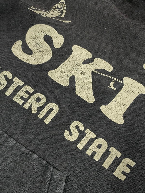 【現状渡し品】【メンズ】 DUBBLE WORKS ダブルワークス SKI WESTERN STATE PULLOVER HOODIE プルオーバーフーディー パーカー 145-240219-kk-25-tag サイズ：S カラー：DARK GRAY 万代Net店