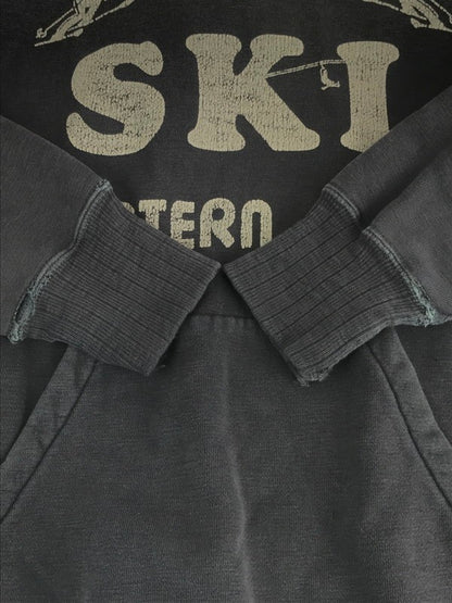 【現状渡し品】【メンズ】 DUBBLE WORKS ダブルワークス SKI WESTERN STATE PULLOVER HOODIE プルオーバーフーディー パーカー 145-240219-kk-25-tag サイズ：S カラー：DARK GRAY 万代Net店