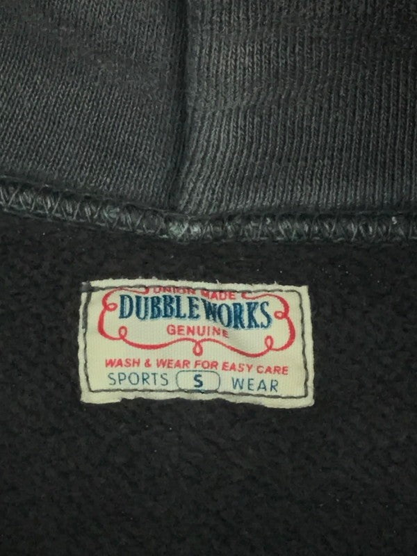 【現状渡し品】【メンズ】 DUBBLE WORKS ダブルワークス SKI WESTERN STATE PULLOVER HOODIE プルオーバーフーディー パーカー 145-240219-kk-25-tag サイズ：S カラー：DARK GRAY 万代Net店