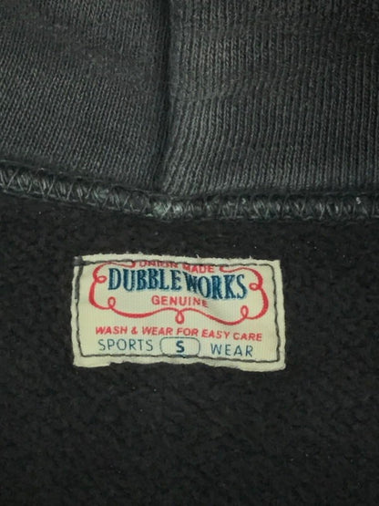 【現状渡し品】【メンズ】 DUBBLE WORKS ダブルワークス SKI WESTERN STATE PULLOVER HOODIE プルオーバーフーディー パーカー 145-240219-kk-25-tag サイズ：S カラー：DARK GRAY 万代Net店