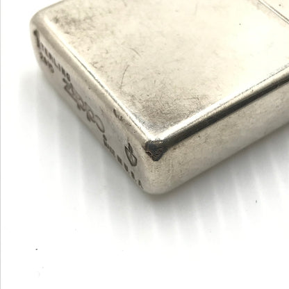 【中古品】【メンズ/レディース】 ZIPPO ジッポ STERLING SILVER ARMOR スターリングシルバー アーマー オイルライター 喫煙具 15年製造 206-240710-hi-08-tag カラー：シルバー 万代Net店