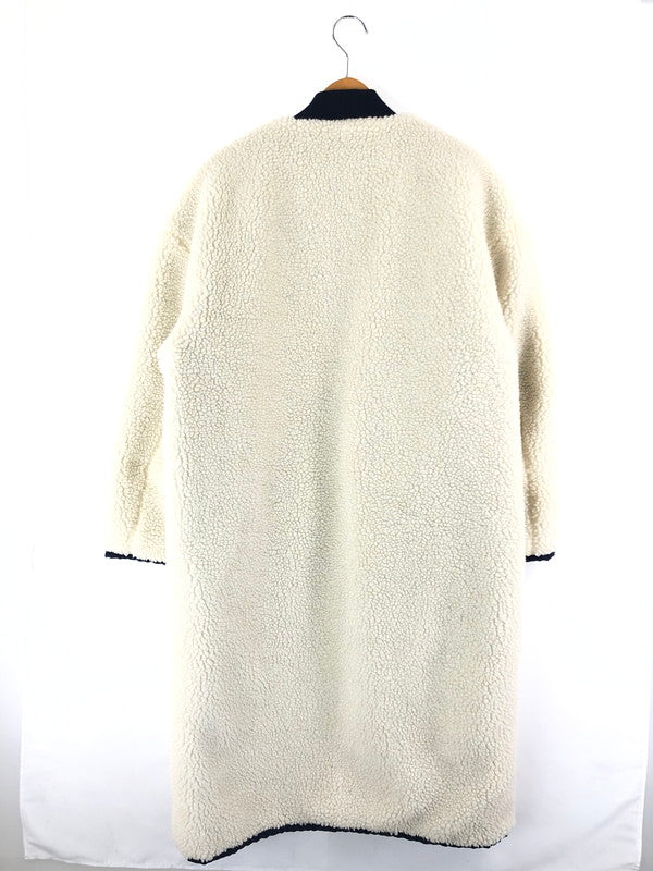【中古品】【メンズ】 NO ID. ノーアイディー 19AW REVERSIBLE BOA COAT 845006-276C リバーシブル ボアコート アウター 140-231029-kk-01-tag サイズ：ONE カラー：アイボリー/ネイビー 万代Net店