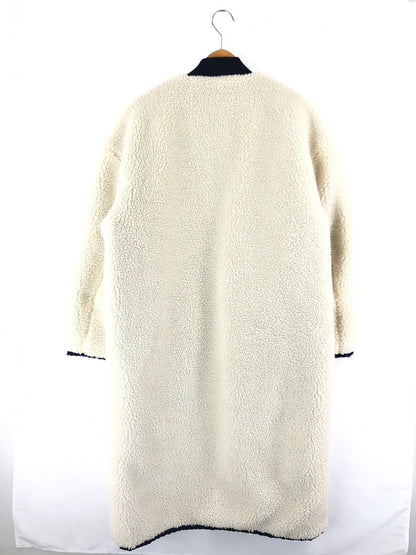 【中古品】【メンズ】 NO ID. ノーアイディー 19AW REVERSIBLE BOA COAT 845006-276C リバーシブル ボアコート アウター 140-231029-kk-01-tag サイズ：ONE カラー：アイボリー/ネイビー 万代Net店