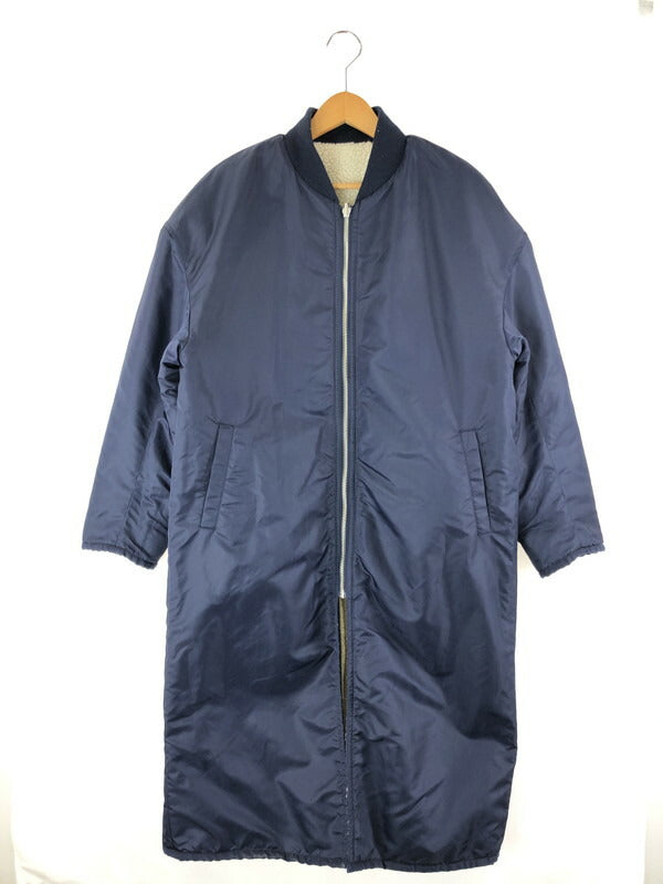 【中古品】【メンズ】 NO ID. ノーアイディー 19AW REVERSIBLE BOA COAT 845006-276C リバーシブル ボアコート アウター 140-231029-kk-01-tag サイズ：ONE カラー：アイボリー/ネイビー 万代Net店