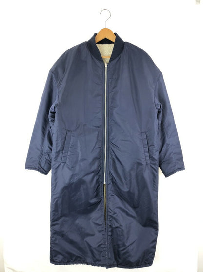 【中古品】【メンズ】 NO ID. ノーアイディー 19AW REVERSIBLE BOA COAT 845006-276C リバーシブル ボアコート アウター 140-231029-kk-01-tag サイズ：ONE カラー：アイボリー/ネイビー 万代Net店