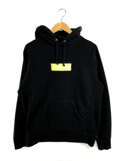 【中古品】【メンズ】 SUPREME シュプリーム 17AW BOX LOGO HOODED SWEATSHIRT ボックスロゴ フーデッド スウェットシャツ パーカー 149-260513-na-04-tagh サイズ：M カラー：ブラック 万代Net店